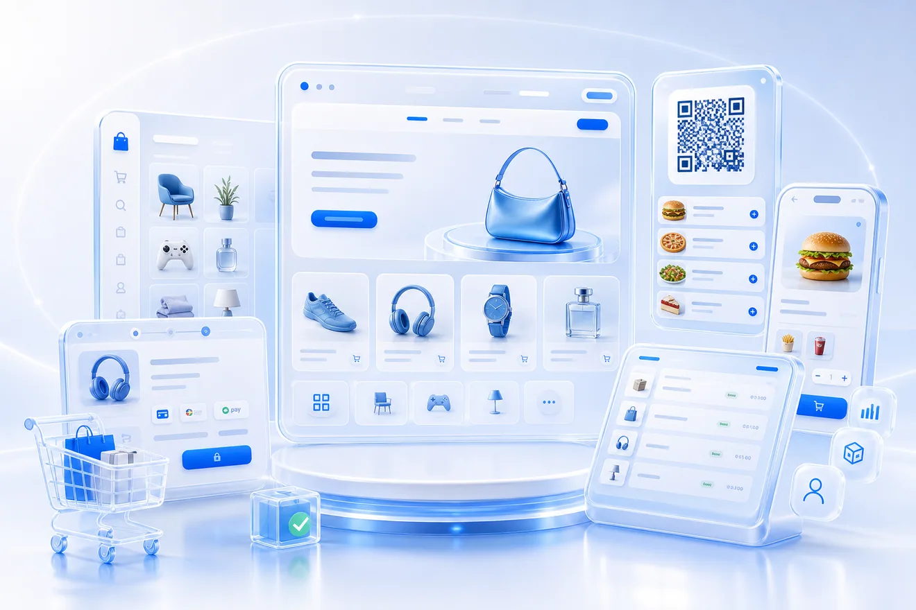 Stores and QR menus